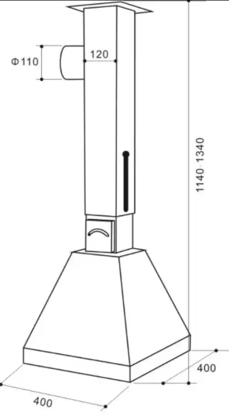 Lab Canopy Hood Size